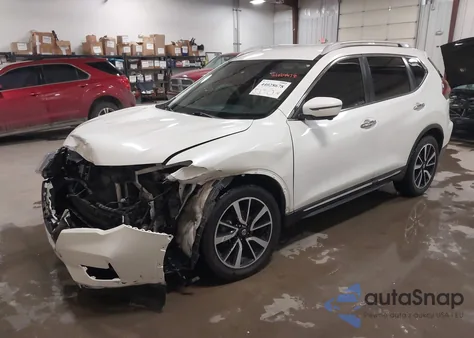 2020 Nissan Rogue Sl Fwd from USA, damaged, VIN 5N1AT2MT4LC700095